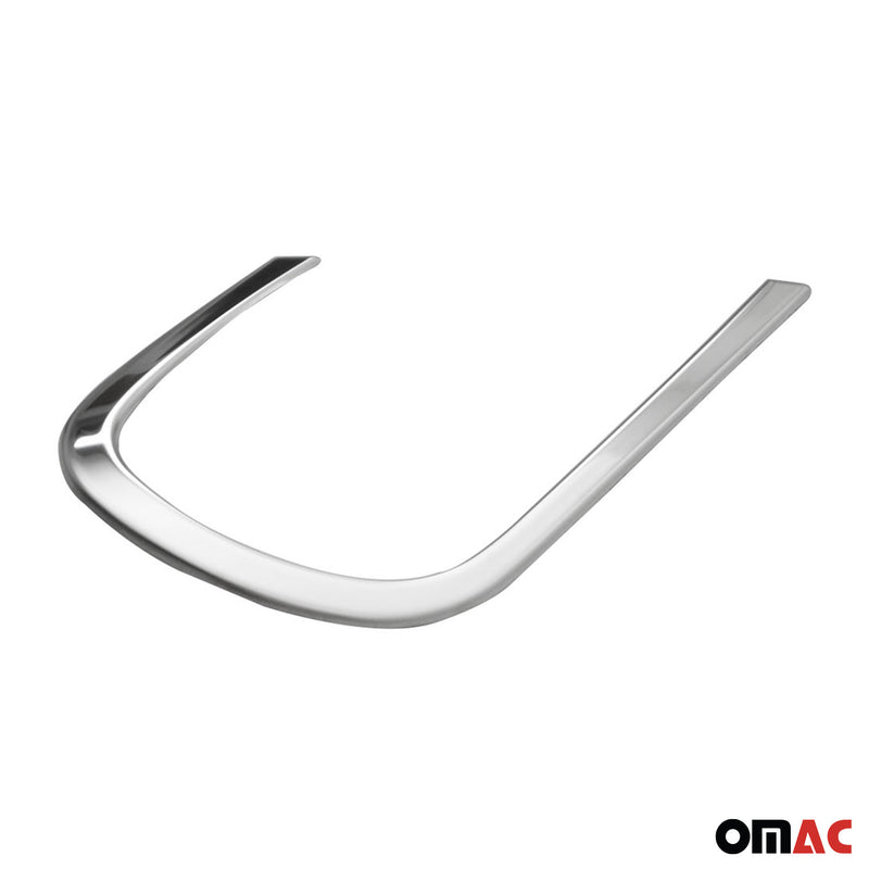 Nebelscheinwerfer Rahmen Umrandung für Dacia Duster 2018-2021 Edelstahl 2x