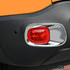 Reflektor Blenden Reflektorleiste für Jeep Renegade 2014-2024 Chrom ABS 2x