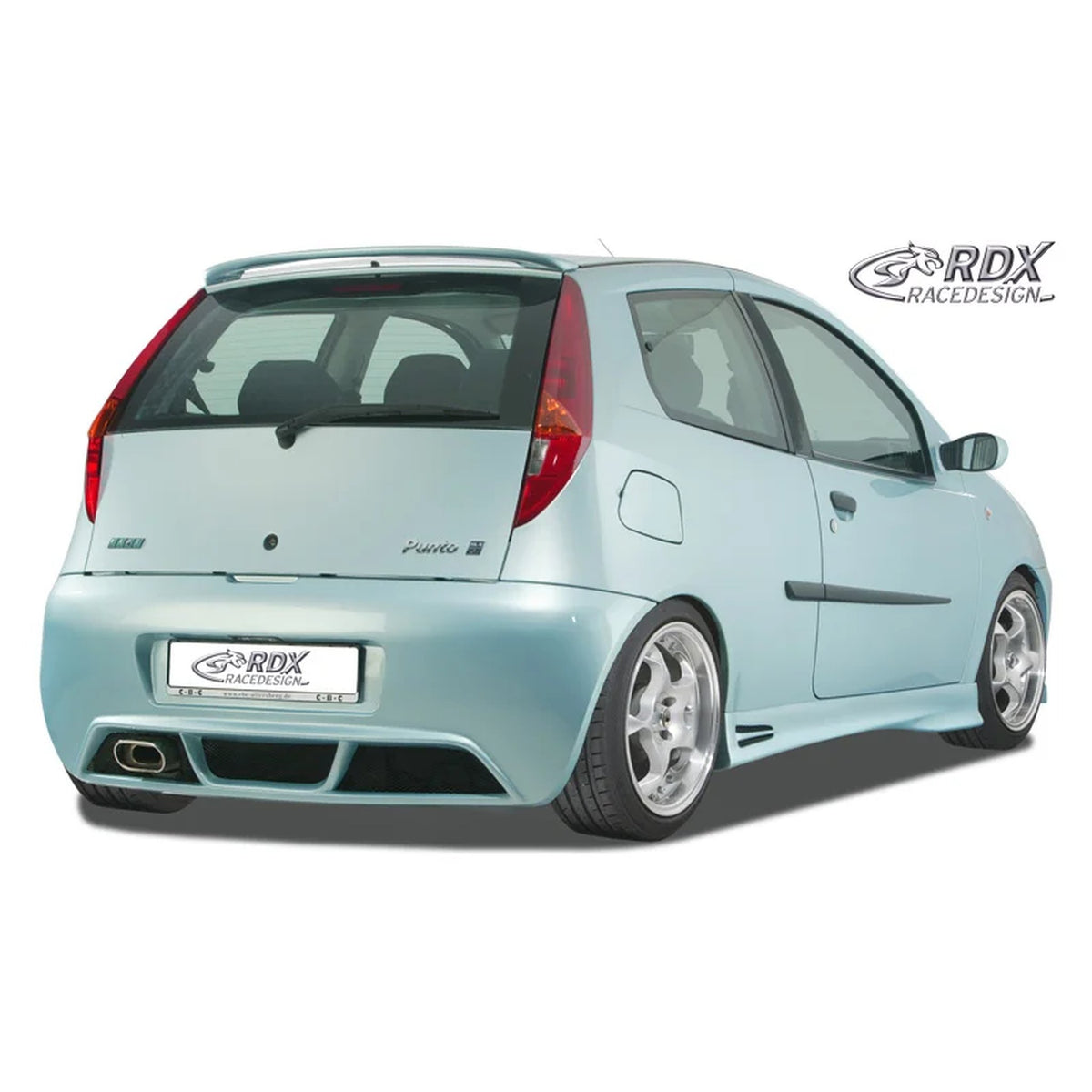 RDX Dachspoiler für Fiat Punto II 1999-2005 Polyurethan TÜV