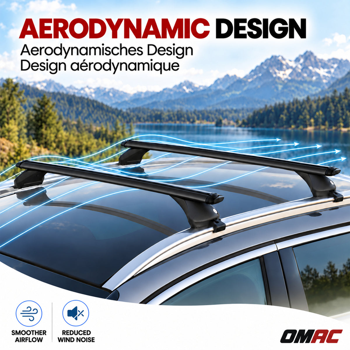Green Valley Quick Dachträger für Lexus UX 2019-2026 Aluminium Schwarz 2 Stück