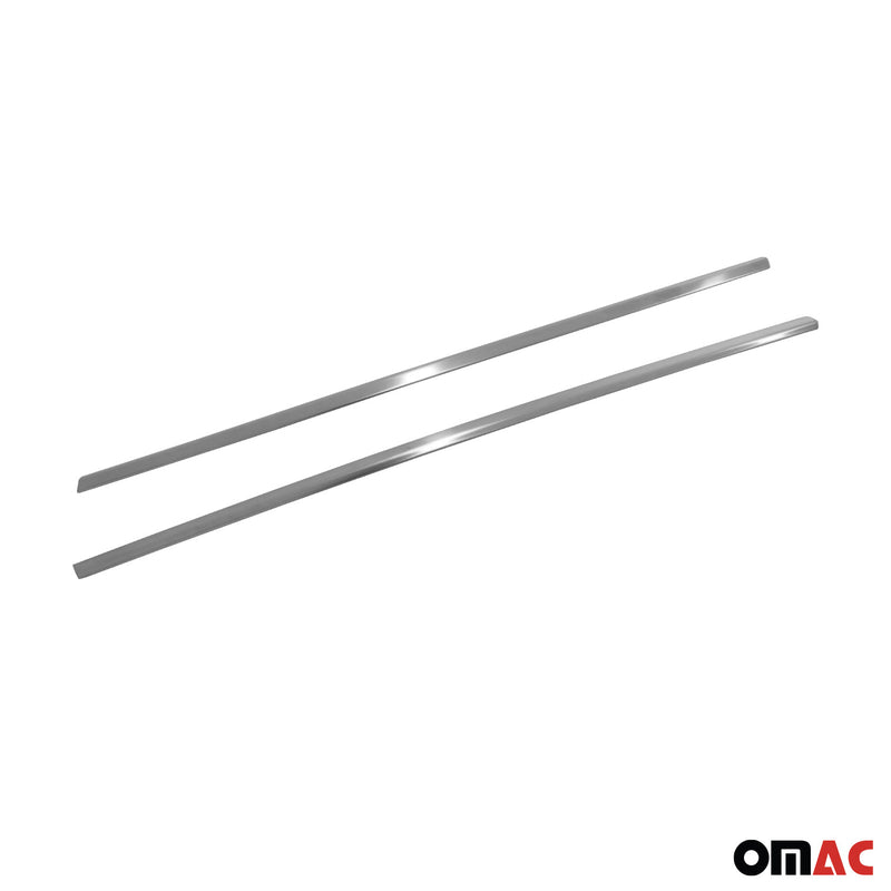 Fensterleisten Zierleisten für Nissan Juke 2021-2025 Gebürstet Edelstahl 10tlg