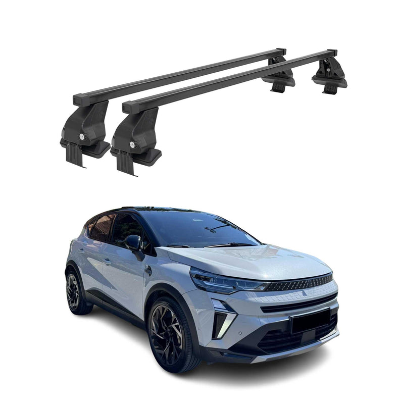 Menabo Dachträger Grundträger für Renault Symbioz 2024-2025 Stahl Schwarz 2tlg