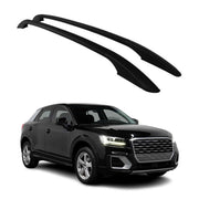 Aluminium Dachreling Relingträger für Audi Q2 2017-2026 Schwarz 2tlg