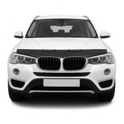 Haubenbra Steinschlagschutz Bonnet Bra für BMW X3 F25 2010-2017 Schwarz Halb