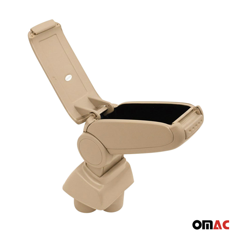 Mittelarmlehne für Ford Transit Connect 2002-2009 Aufbewahrungsfach Beige