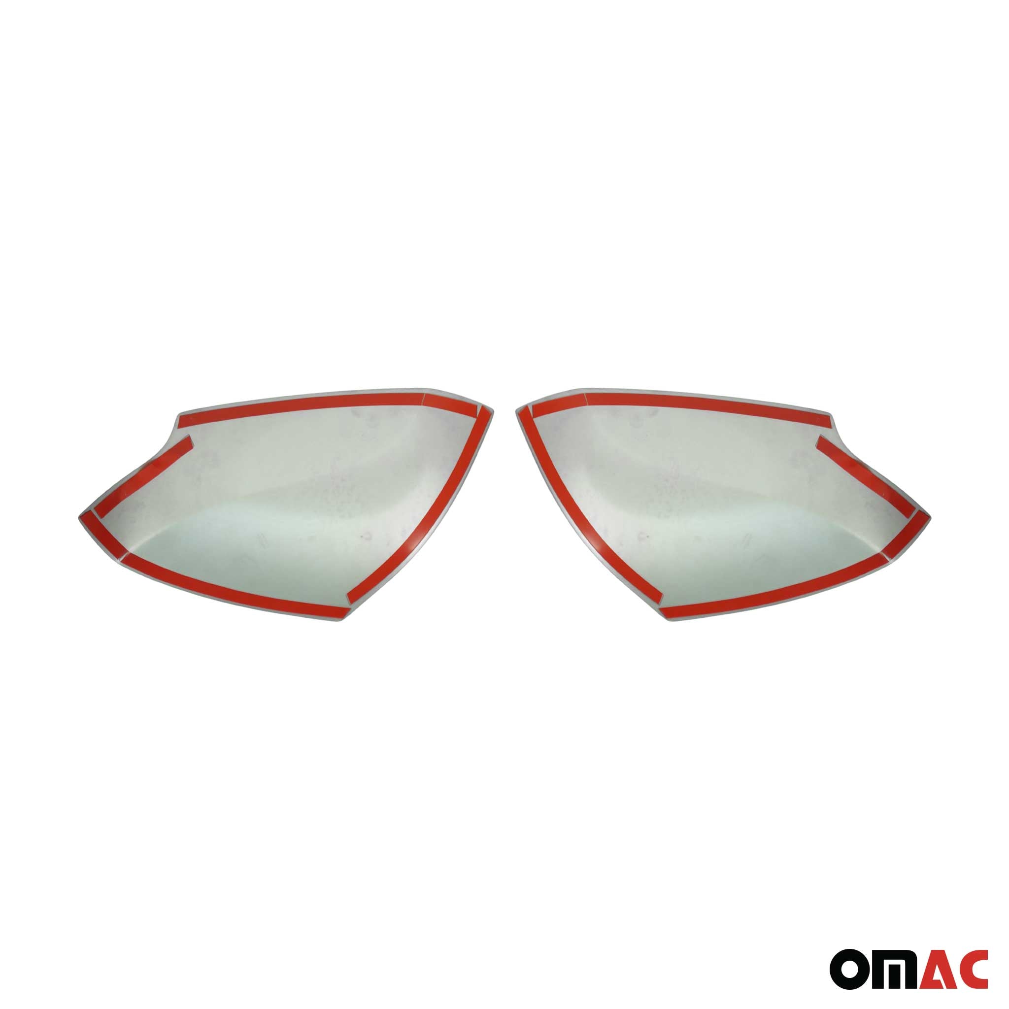 Edelstahl Spiegelkappen passend für Renault Megane 3 Laguna 3 Fluence Chrom 1Set