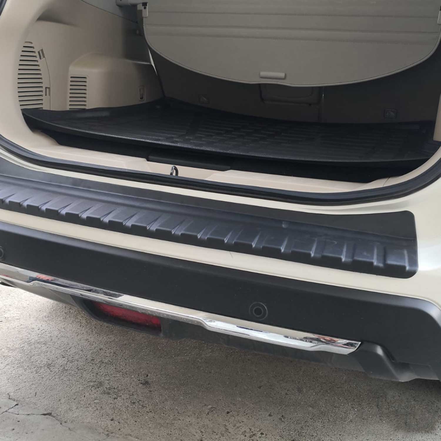 Ladekantenschutz für Nissan X-Trail III T32 2017-21 Facelift Acryl matt schwarz
