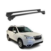 Dachträger für Subaru Forester IV 2013-2018 Gepäckträger Grundträger Schwarz 2x