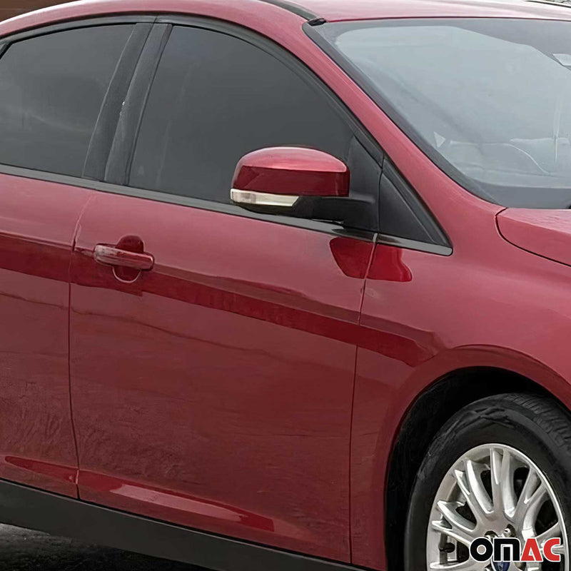 Fensterleisten Fensterrahmen für Ford Focus 2011-2018 Stufenheck Edelstahl 8 tlg