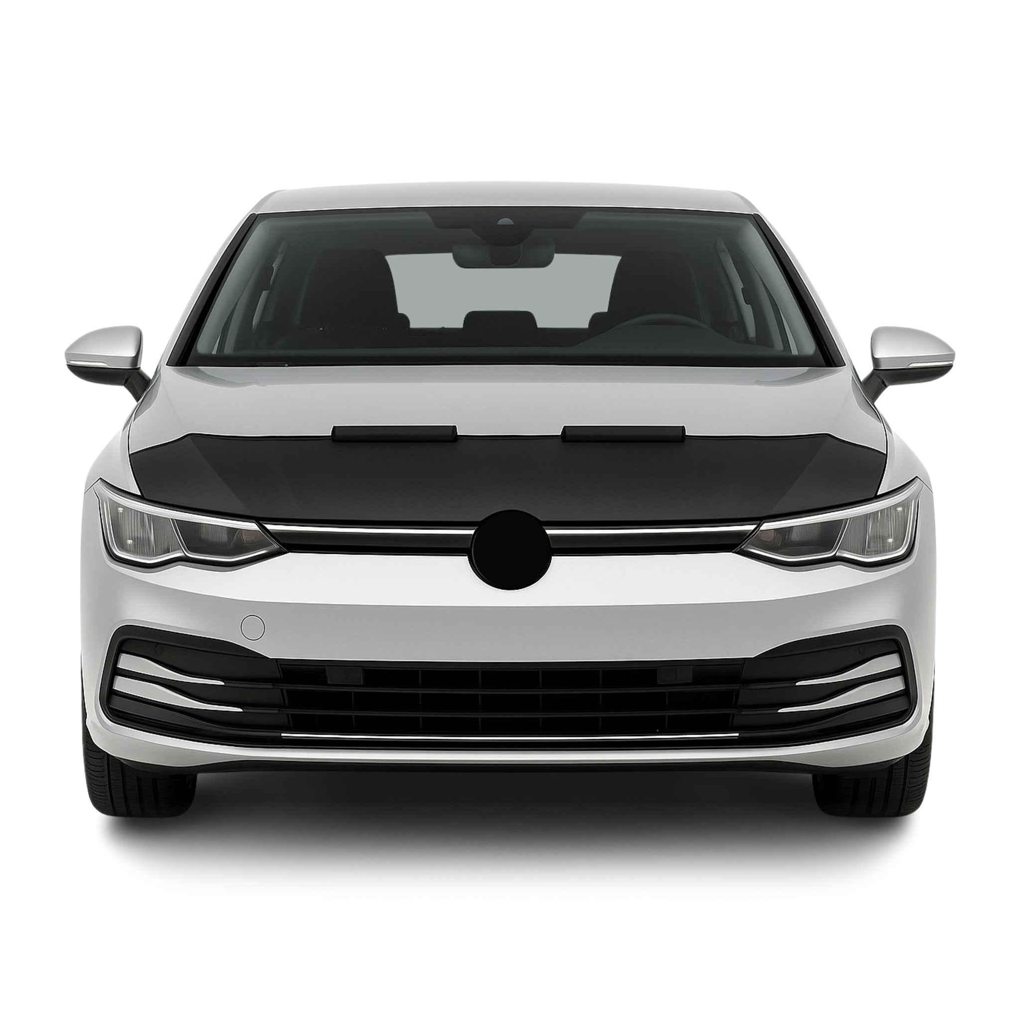 Haubenbra Steinschlagschutz Bonnet Bra für VW Golf 2019-2026 3Tür Schwarz Halb