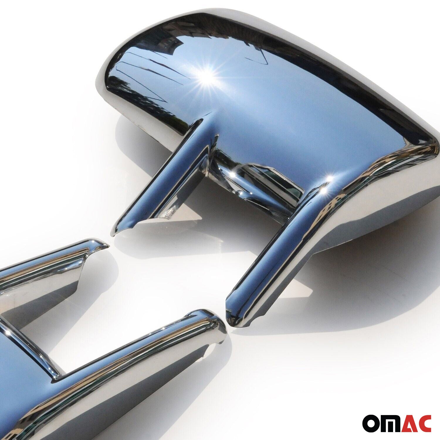 Spiegelkappen Spiegelabdeckung für VW Volt LT 35 1998-2006 Chrom ABS Silber 2tlg