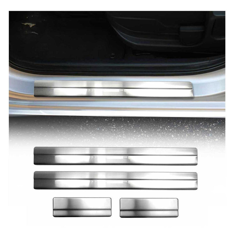 Einstiegsleisten Türschweller für Ford Fusion 2002-2012 Edelstahl Silber 4tlg