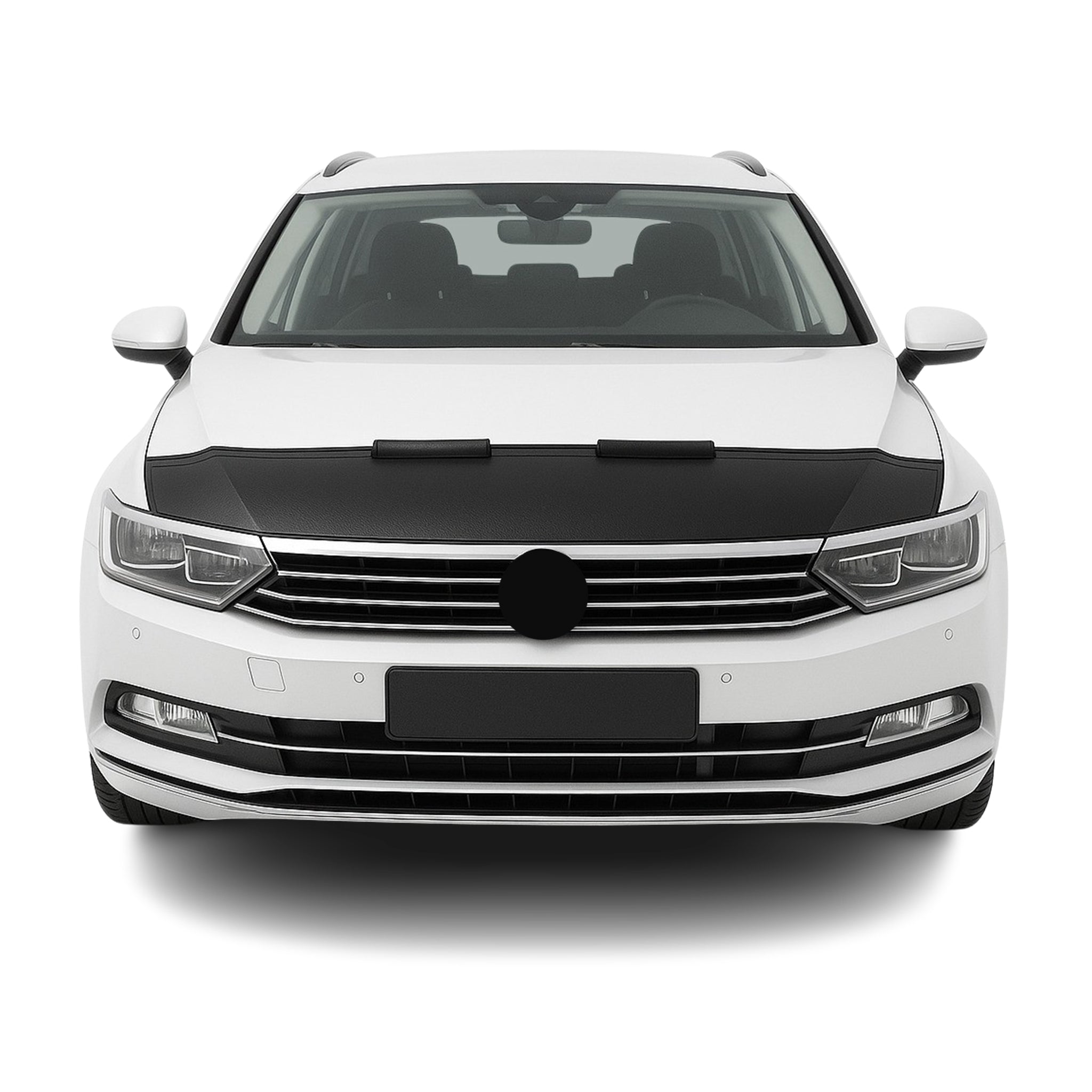 Haubenbra Steinschlagschutz Bonnet Bra für VW Passat B8 2014-2023 Schwarz Halb