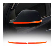 Spiegelkappen Leiste für VW Transporter T5 2010-2015 Edelstahl Orange 2tlg