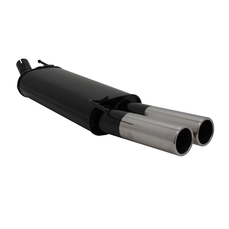 Novus Sportauspuff für VW Golf 3 / Golf 4 Cabrio 2x76mm Endschalldämpfer