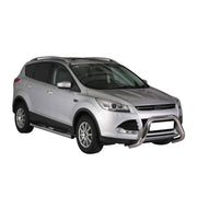 Frontbügel Frontschutzbügel für Ford Kuga 2013-2016 ø76mm Stahl Silber Schutz