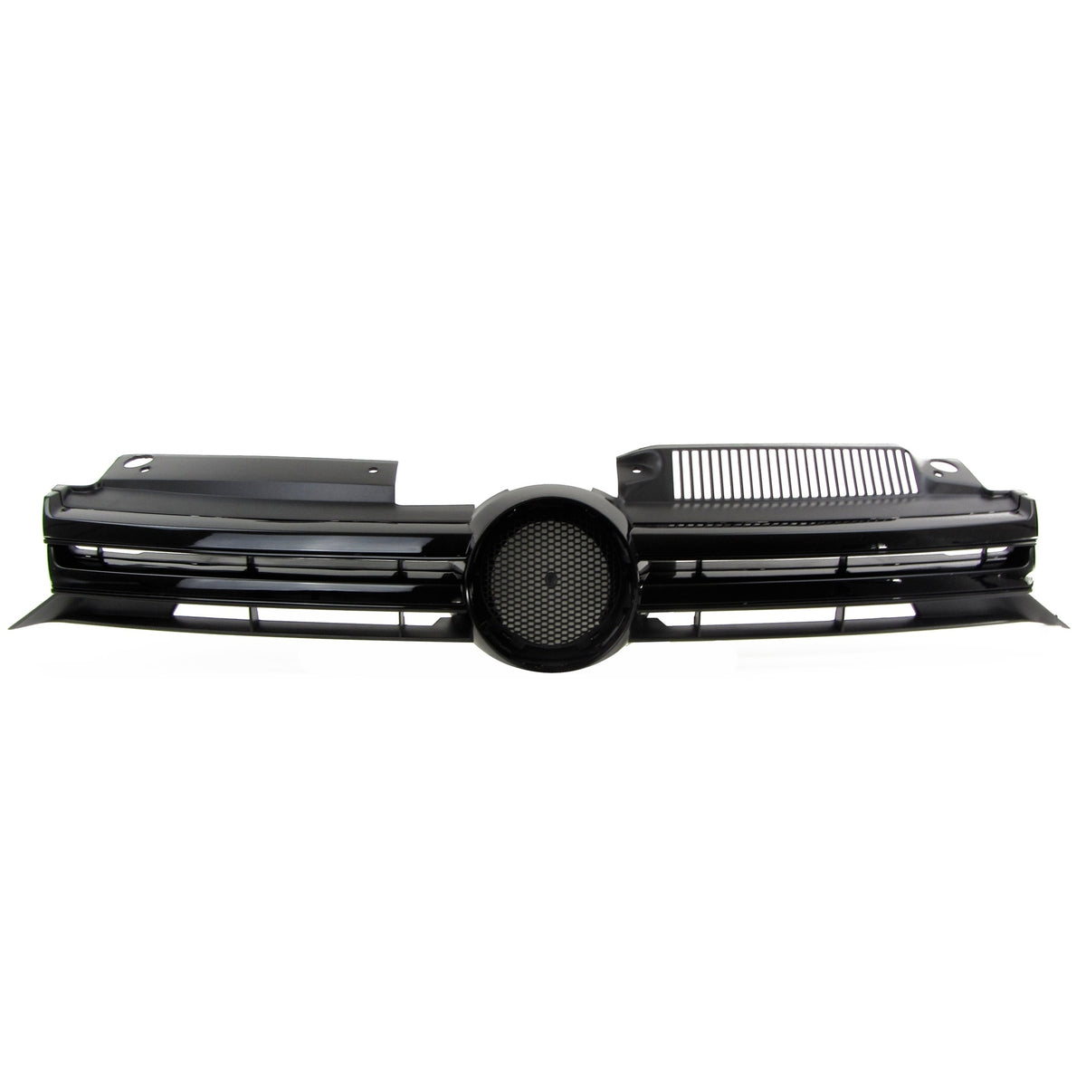 JOM Kühlergrill Kühlergitter für für VW Golf 6 2008-2012 ABS Schwarz