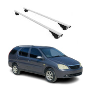 Dachträger Gepäckträger für Tata Indigo Marina 2002-2010 Grundträger Metall Grau