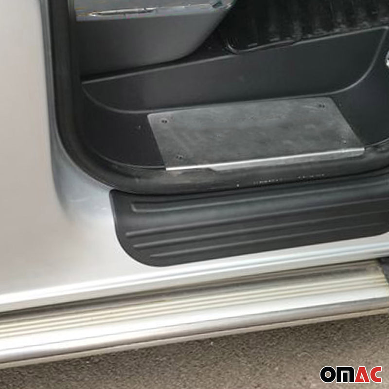Einstiegsleisten Türschweller für VW T5 T6 2003-2025 ABS Schwarz 2tlg