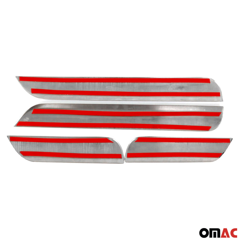 Einstiegsleisten Türschweller für Peugeot 3008 2017-2025 Edelstahl Silber 4tlg