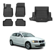 OMAC Fußmatten & Kofferraumwanne Set für BMW 1er E81 2007-2012