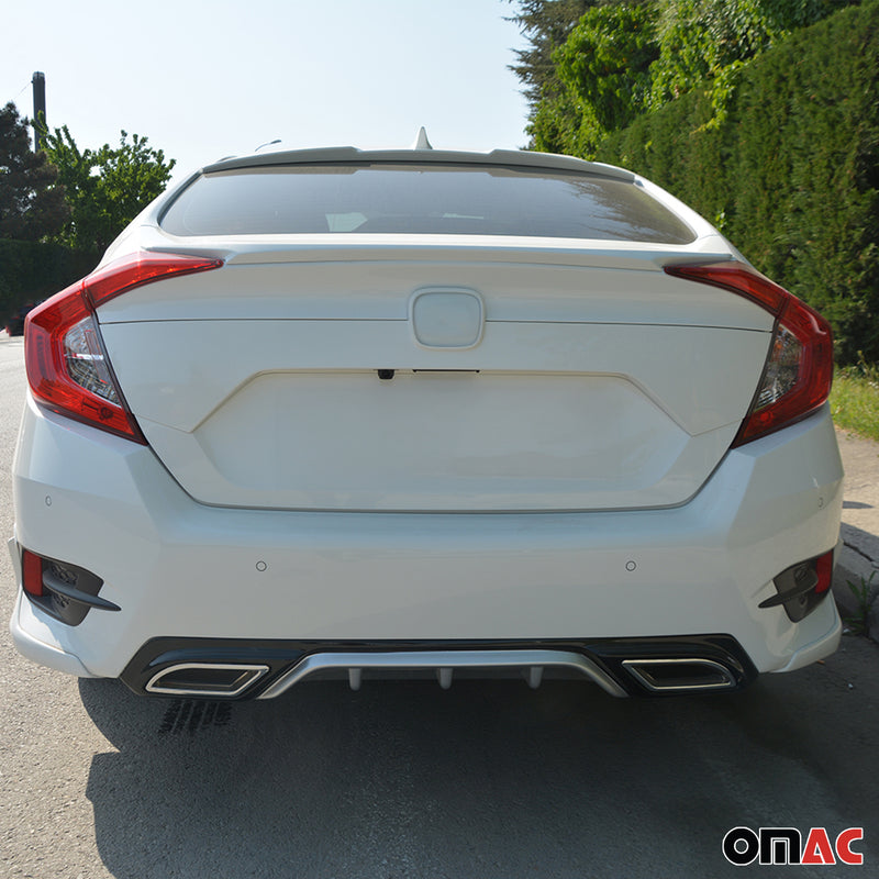 Heckspoiler Dachspoiler Spoiler Flügel für Honda Civic X 2016-21 Limo Grundiert