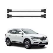 Dachträger Grundtäger für Renault Koleos mk2 2016-2024 75kg Alu Silber 2 tlg