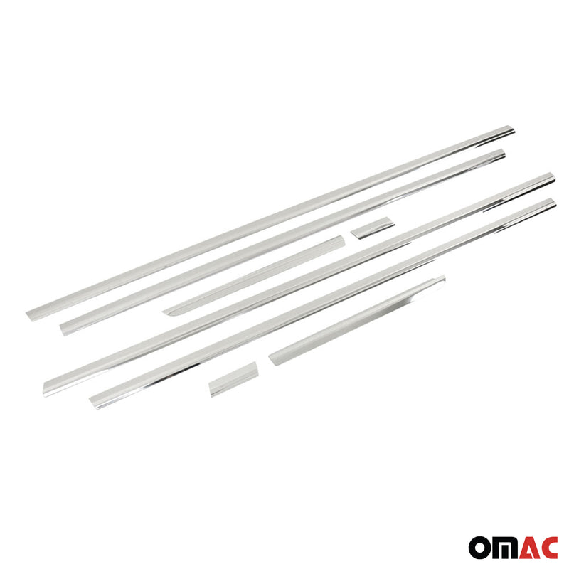 Fensterleisten Zierleisten für Citroen C4 2006-2013 Stufenheck Edelstahl 8tlg