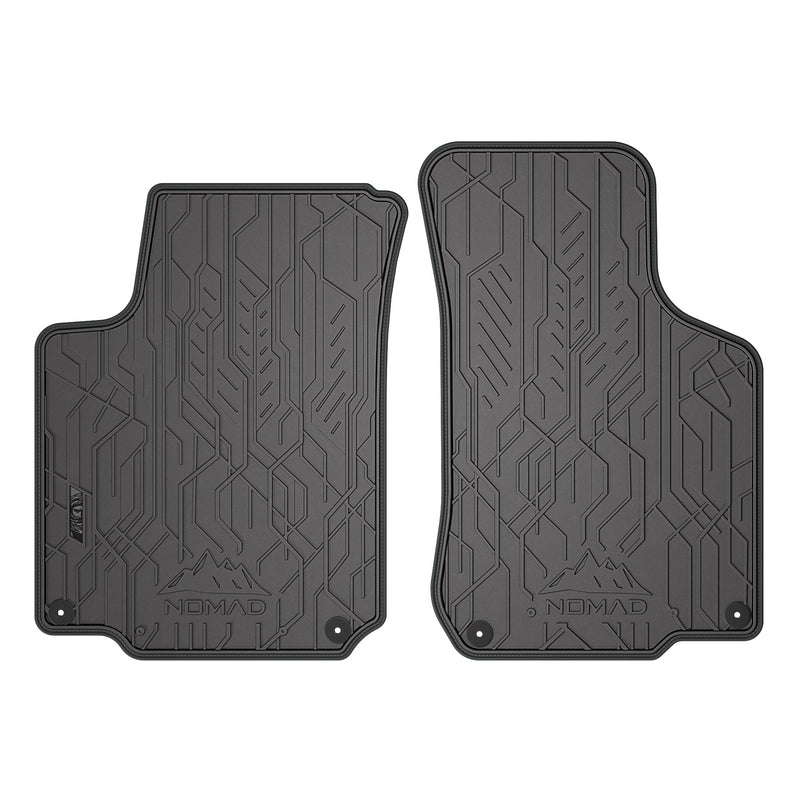 Fußmatten Gummimatten für VW Golf mk4 1997-2006 1.Reihe Gummi Schwarz Grau 2 tlg