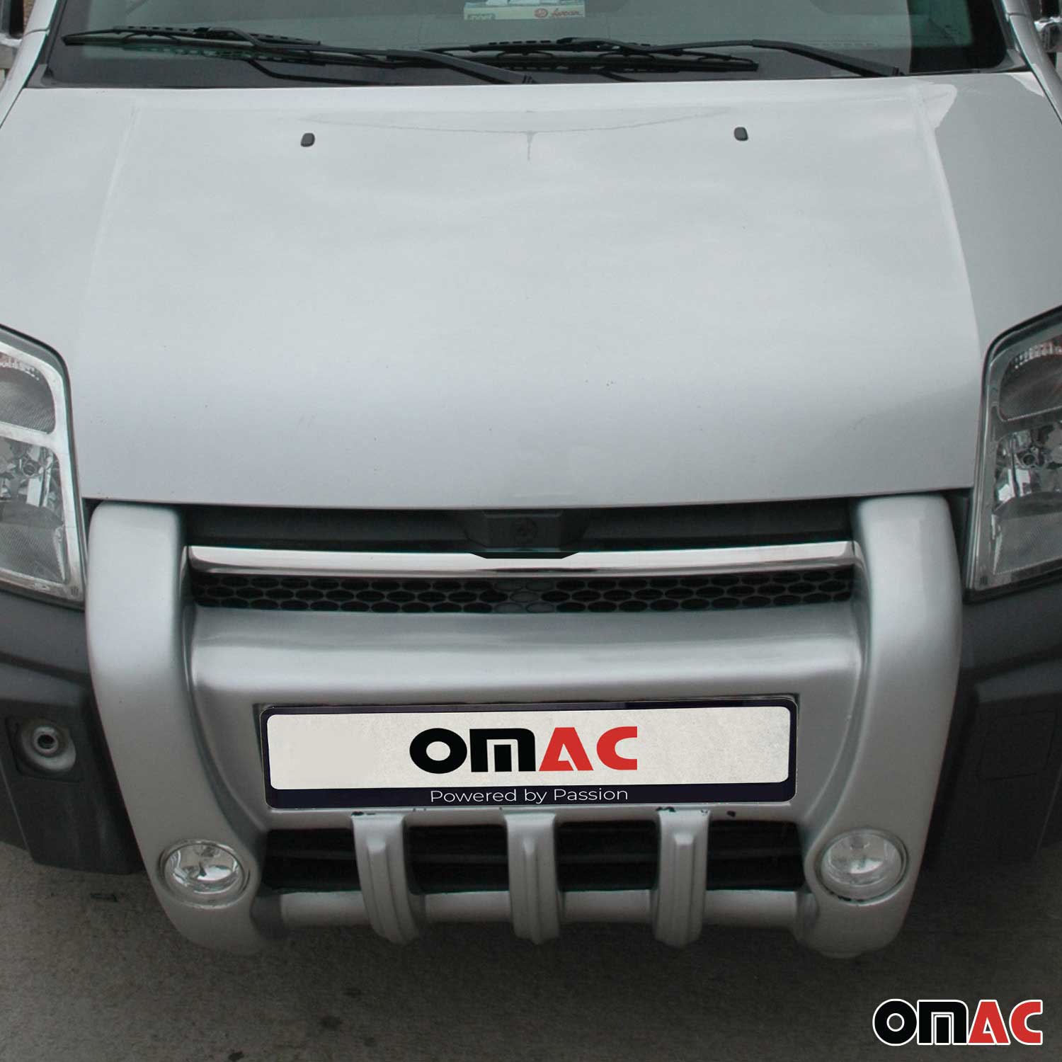 Kühlergrill Grillleiste für Ford Transit Tourneo Connect 2002-09 Edelstahl Chrom