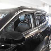 Windabweiser Regenabweiser für Jeep Compass 2017-2025 Dunkel Acryl 4tlg