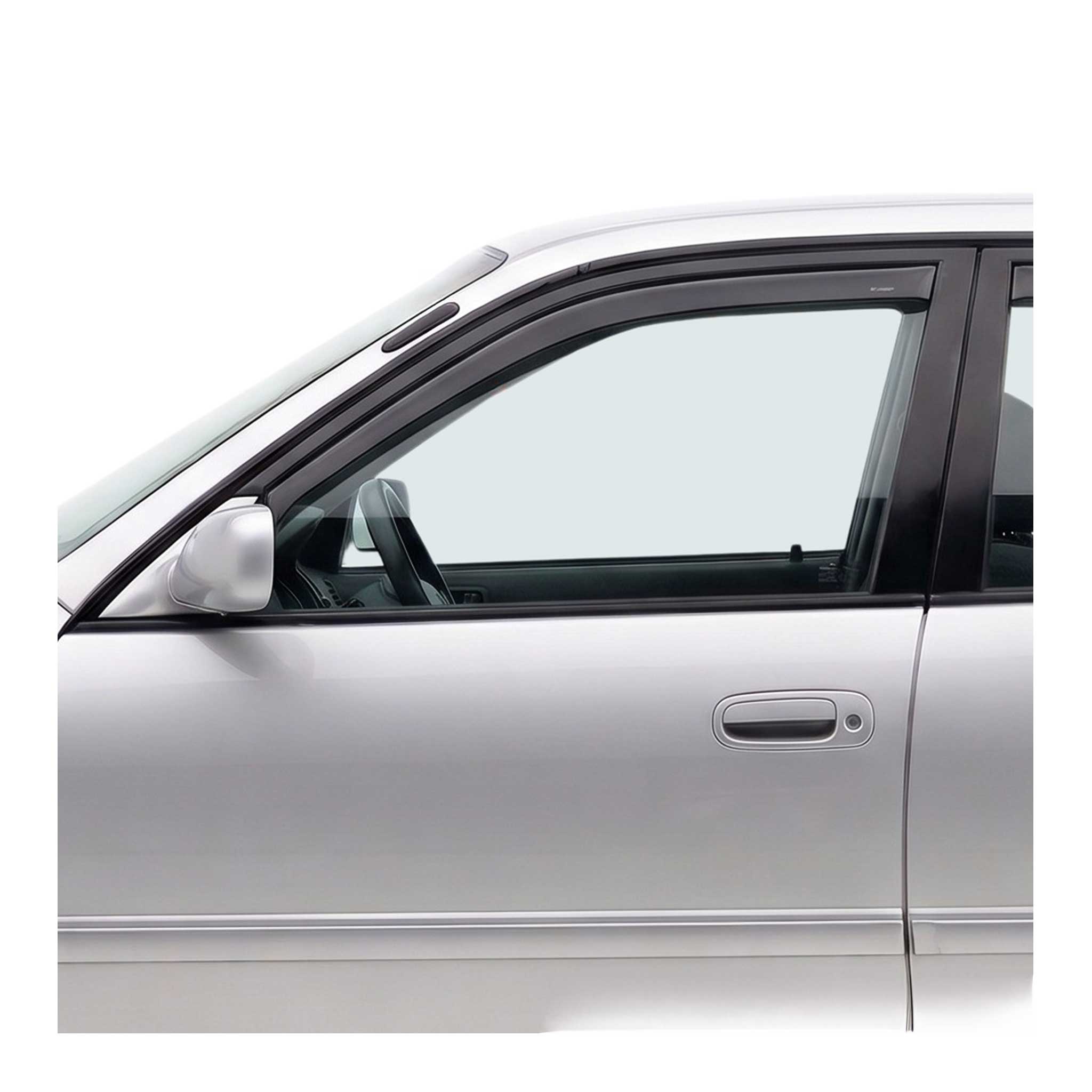 Windabweiser Regenabweiser für Toyota Corolla 1997-2002 Acryl Dunkel 2tlg