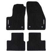 Velours Fußmatten für Opel Meriva B 2010-17 Autoteppich Automatten Schwarz 4tlg