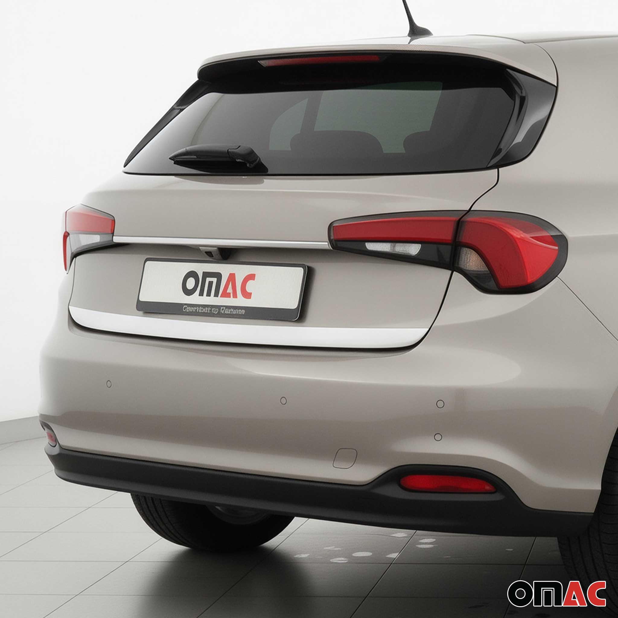 Kofferraumleiste Heckleiste für Fiat Tipo 2015-2026 Kombi Edelstahl Chrom