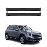 Dachträger Grundtäger für Mercedes GLB X247 2019-2026 75kg Aluminium Schwarz 2x