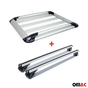 Dachträger + Dachkorb Satz für VW Amarok 2010-2021 Aluminium Silber 3tlg
