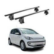 Stahl Dachträger für VW Up! 2011-2023 5Tür TÜV Abschließbar 75 kg 2tlg Schwarz