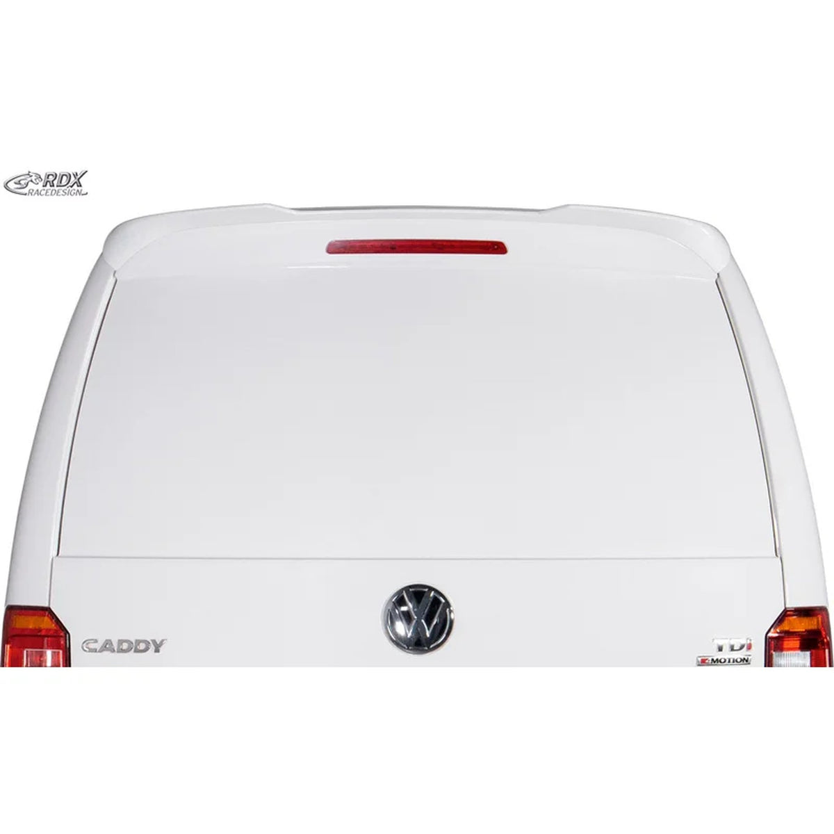 RDX Dachspoiler für VW Caddy 2015-2020 mit Heckklappe Polyurethan TÜV