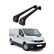 Dachträger Gepäckträger für Renault Trafic II 2001-2014 Grundträger Alu Schwarz
