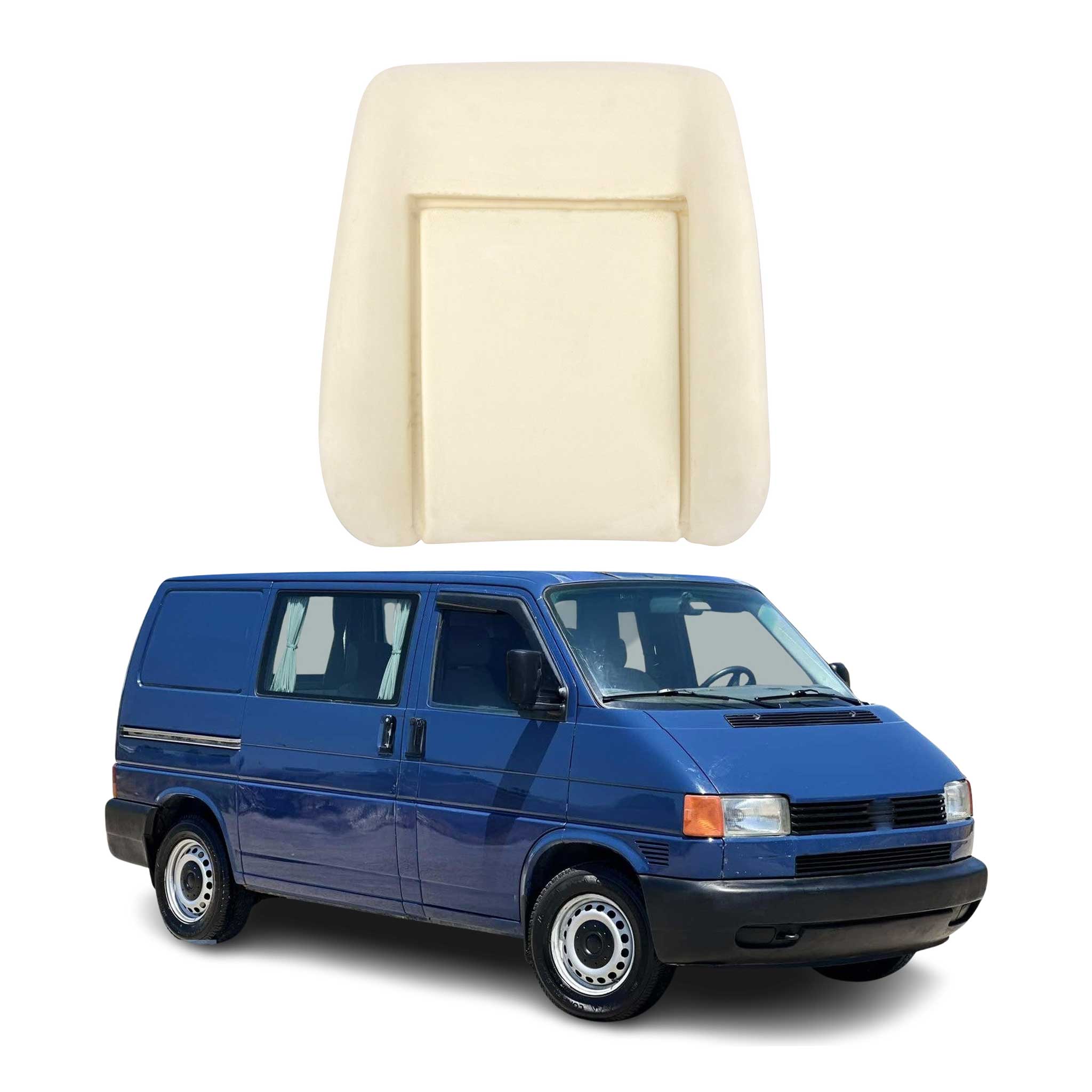 Rückenlehne Schaumstoff Sitzpolster für VW T4 Transporter Caravelle 1990-2003