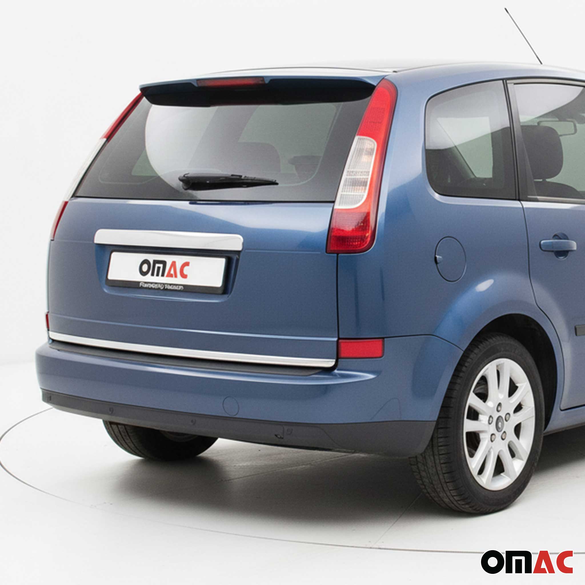 Kofferraumleiste Heckleiste für Ford C-Max 2003-2008 B-Ware Untere Chrom 4tlg