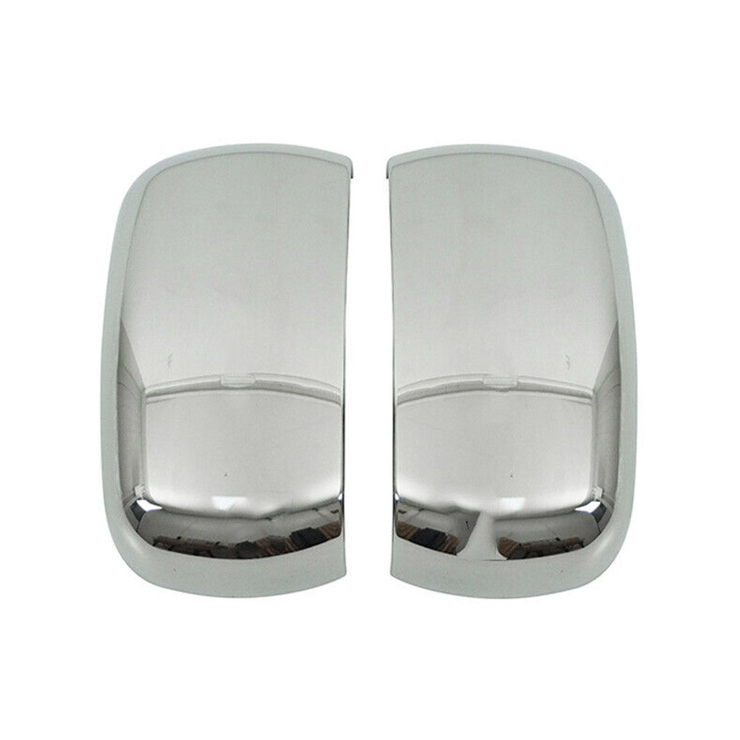 Spiegelkappen Spiegelabdeckung für Fiat Doblo 2000-2010 Chrom ABS Silber 2tlg