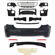 JOM Stoßstangen Kit & Seitenschweller für BMW 3er F30 ( LCI ) Sport-Design