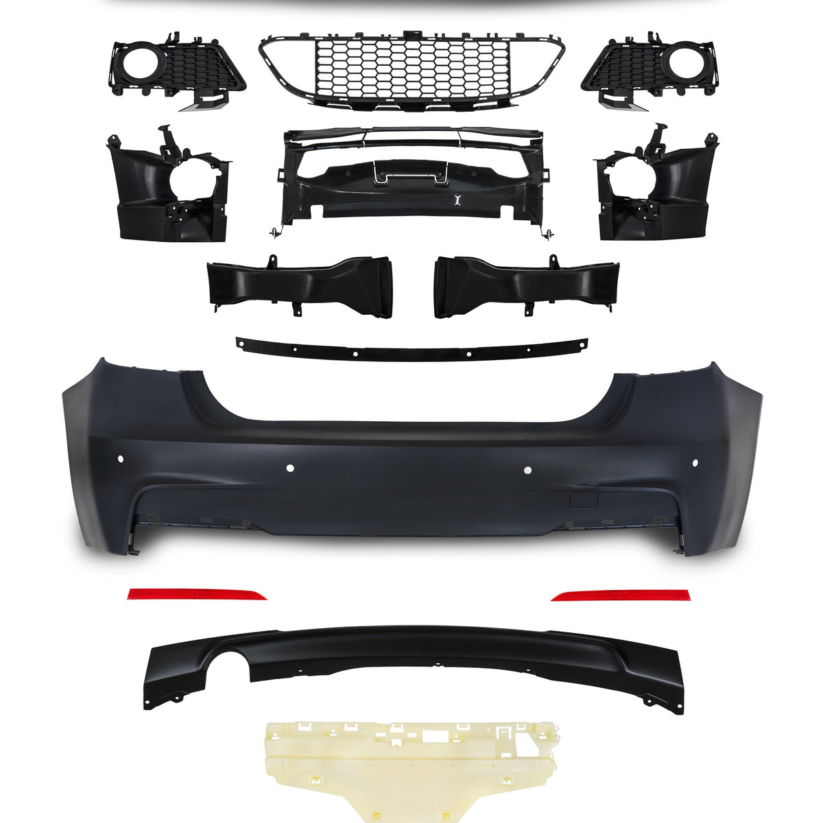 JOM Stoßstangen Kit & Seitenschweller für BMW 3er F30 ( LCI ) Sport-Design