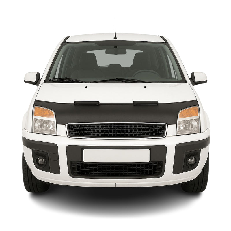 Haubenbra Steinschlagschutz Bonnet Bra für Ford Fusion 2006-2012 Schwarz Halb