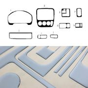 Innenraum Dekor Cockpit für Honda CR-V 1996-2001 Aluminium Optik 9tlg