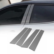 B-Säule Türsäulen Verkleidung für Mini Countryman R60 2010-2017 Chrom Dunkel 4x