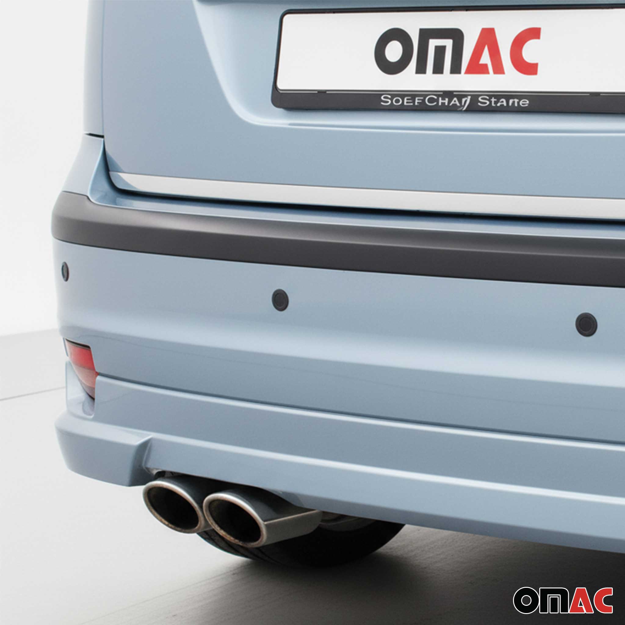 Kofferraumleiste Heckleiste für Ford Focus 2005-2008 Schrägheck 3/5tür Edelstahl
