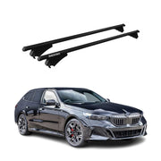 Menabo Dachträger Grundtäger für BMW 5 G61 Touring 2024-2025 75kg Alu Schwarz 2x