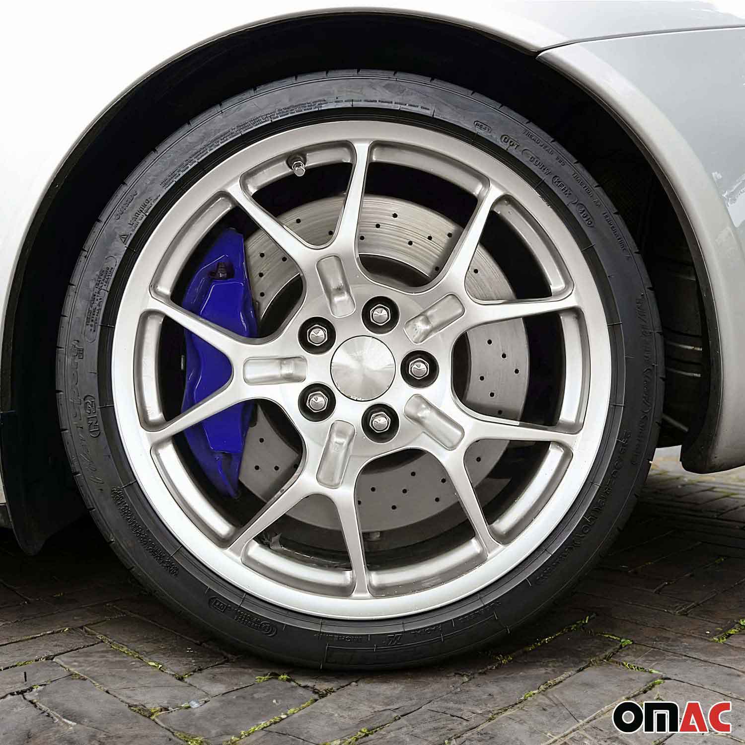 OMAC Bremssattellack Bremssattelfarbe Hawaii Blau Auto Lack Set Tuning